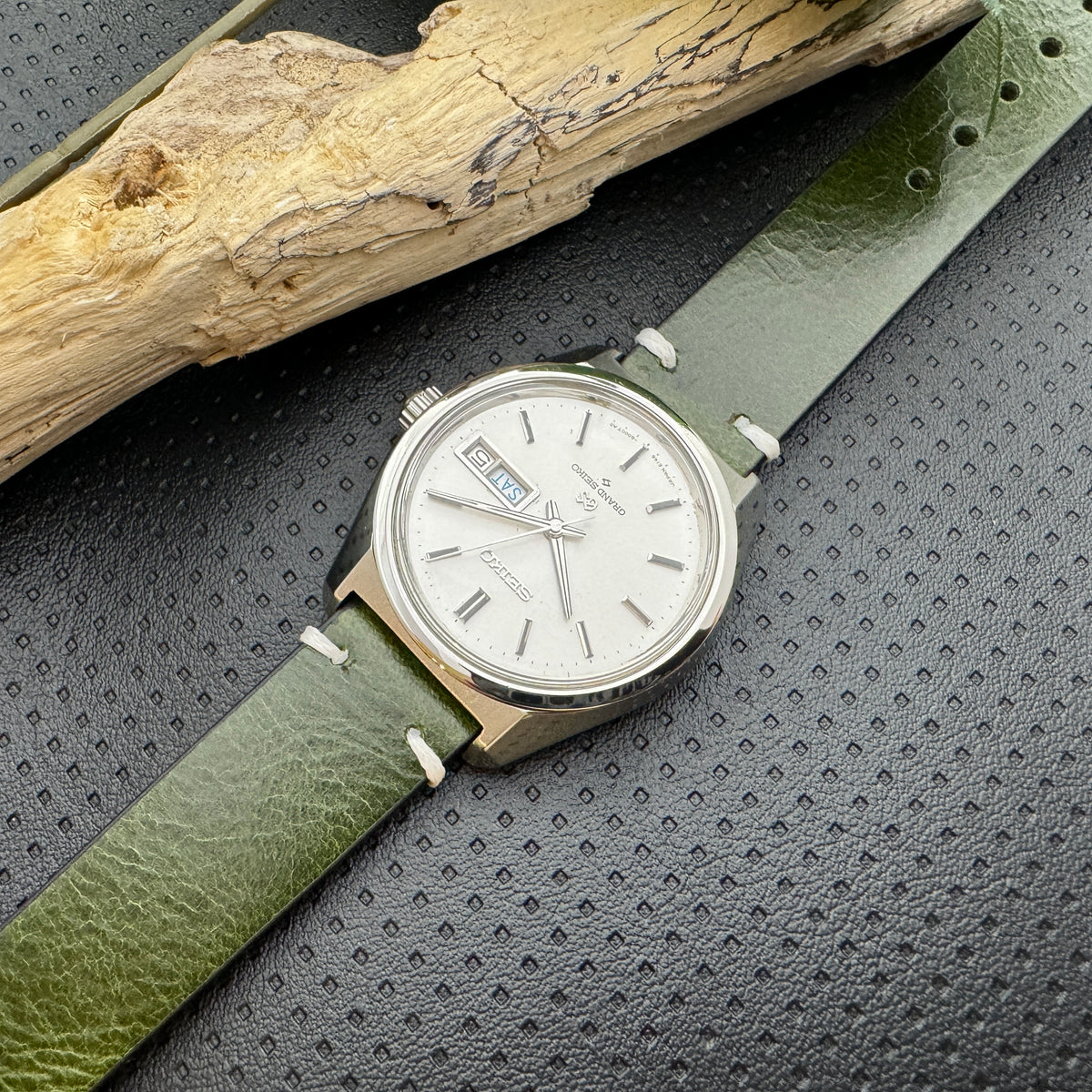 Grand Seiko Snkl41 Leather Strap SEIKO Grand Seiko 61GS 6146-8000