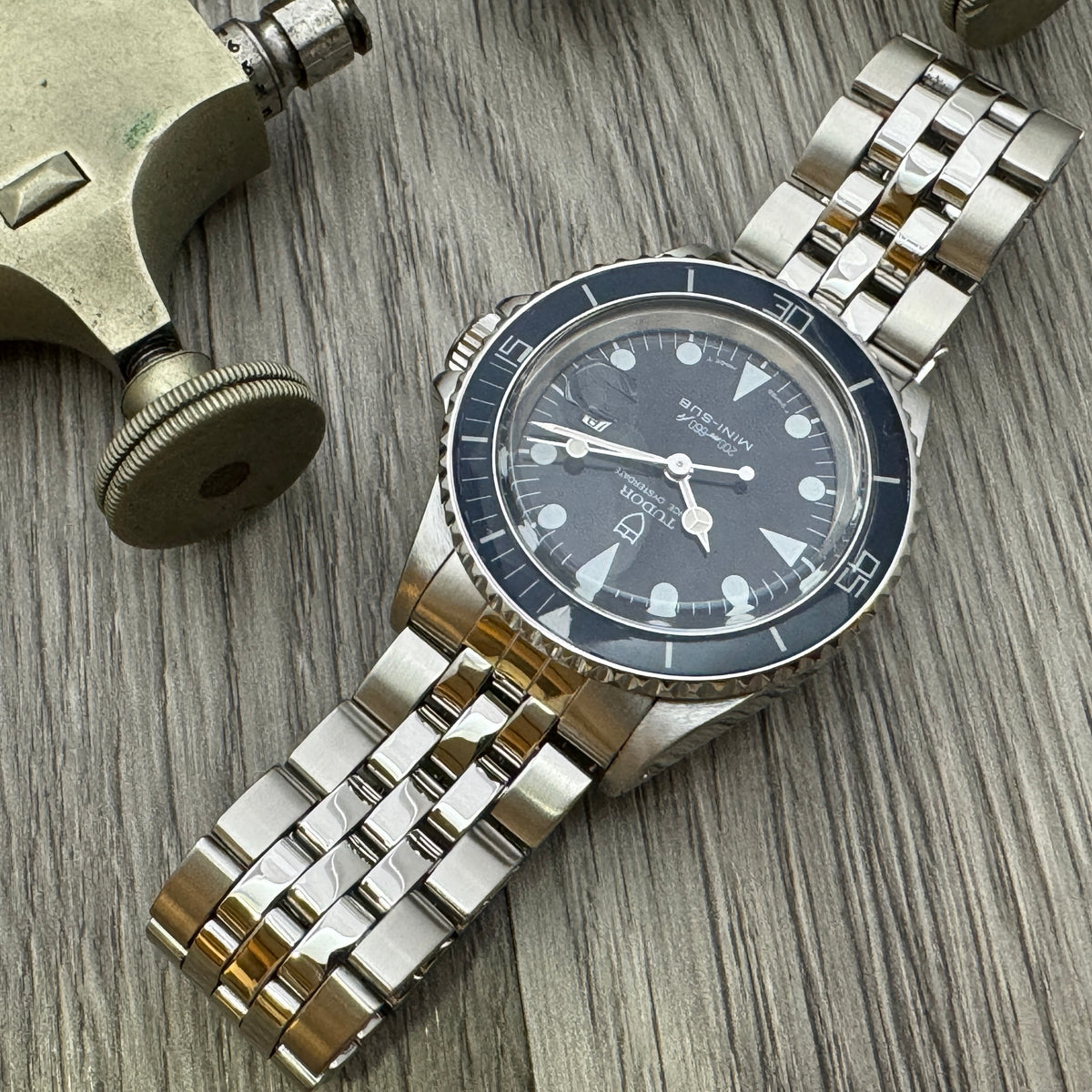 Tudor チュードル ミニサブRef.73090 自動巻 89年製 – matsunotokeiten