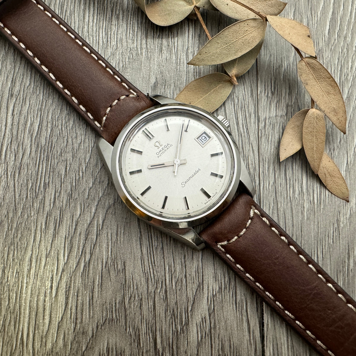 OMEGA （オメガ）Seamaster Automatic 本体 ヴィンテージ OMEGA Omega Seamaster 1972 Automatic Consignment – matsunotokeiten