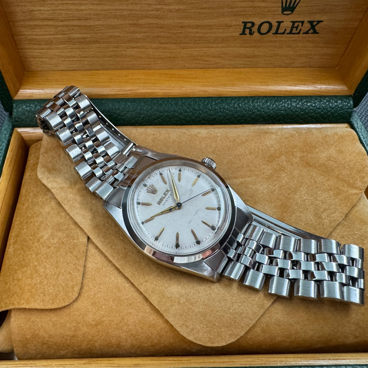 Rolex ロレックス ビックオイスター Ref.6424 手巻 56年製 