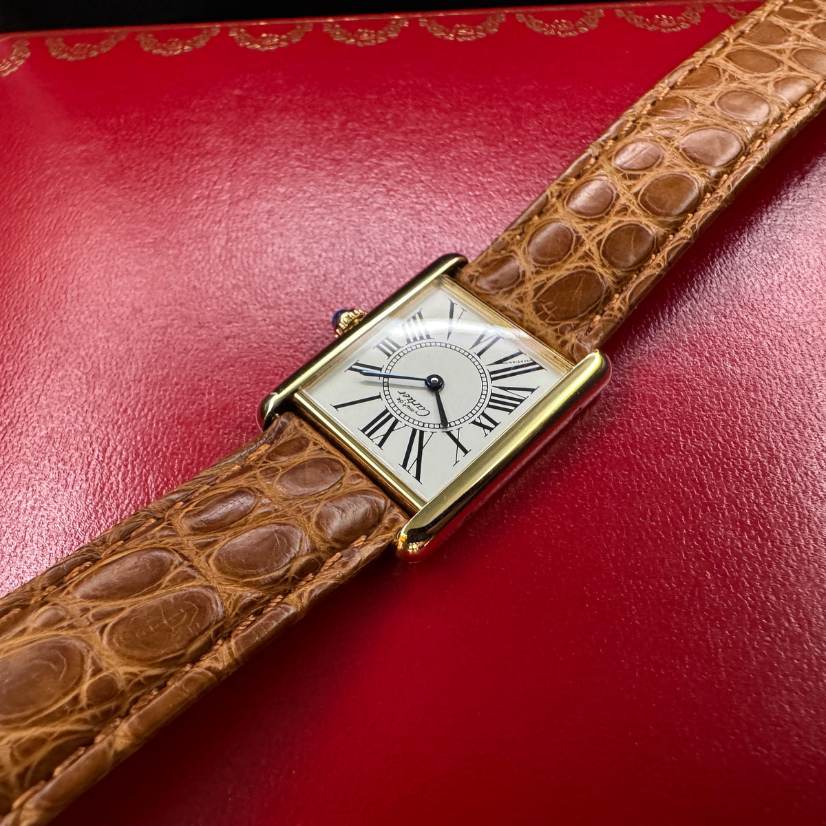 Cartier カルティエ タンク オパラン Ref.590005 LM クオーツ