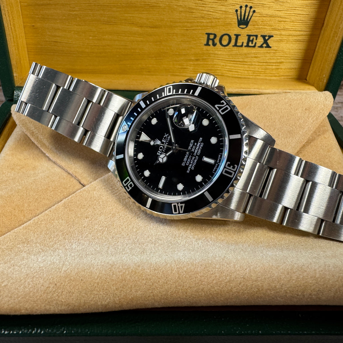ROLEX ロレックス SUBMARINER サブマリーナ Ref.16800 自動巻 86年製 