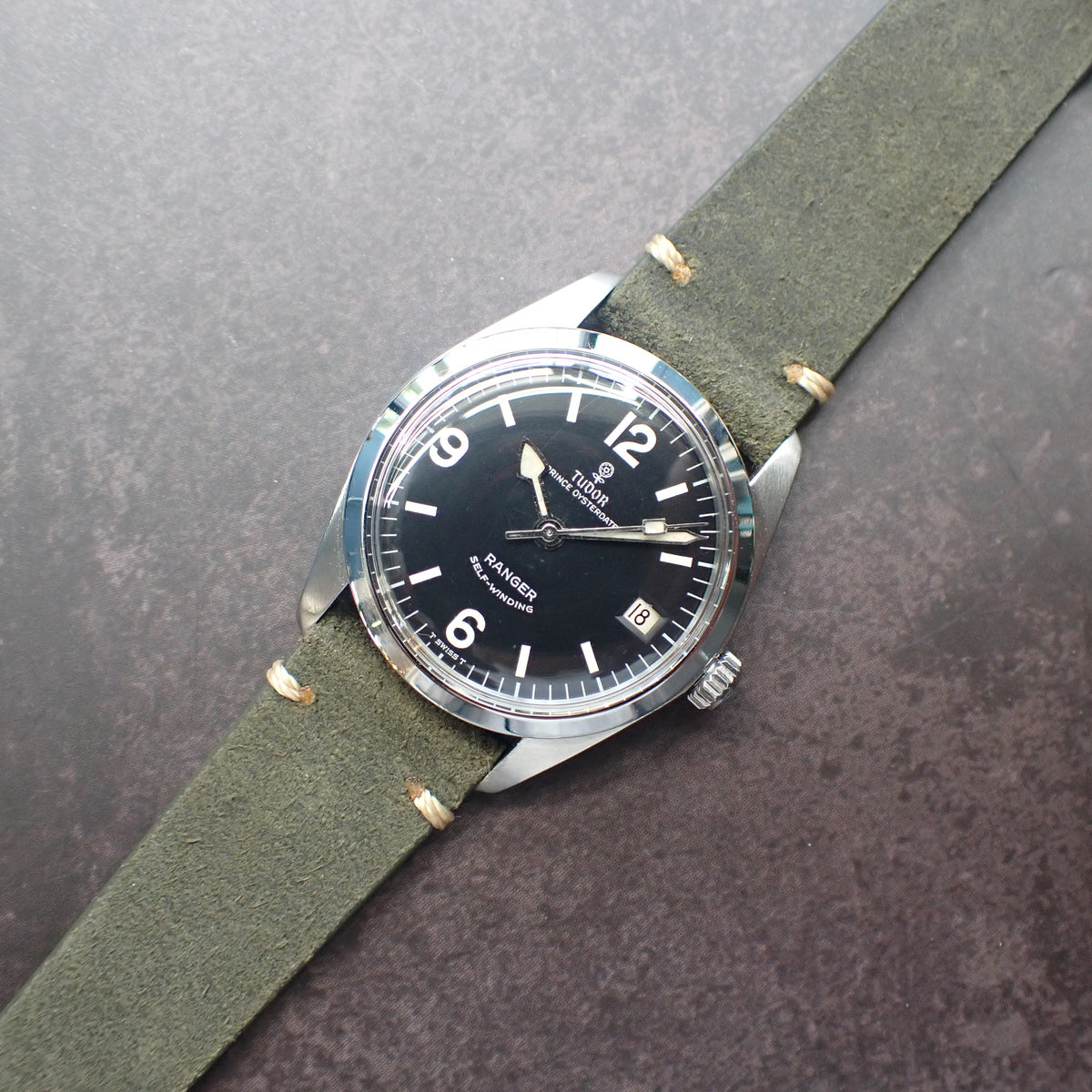 Tudor Small Rose Ranger Redone Dial Ref.7996/0 Manual Winding 1968