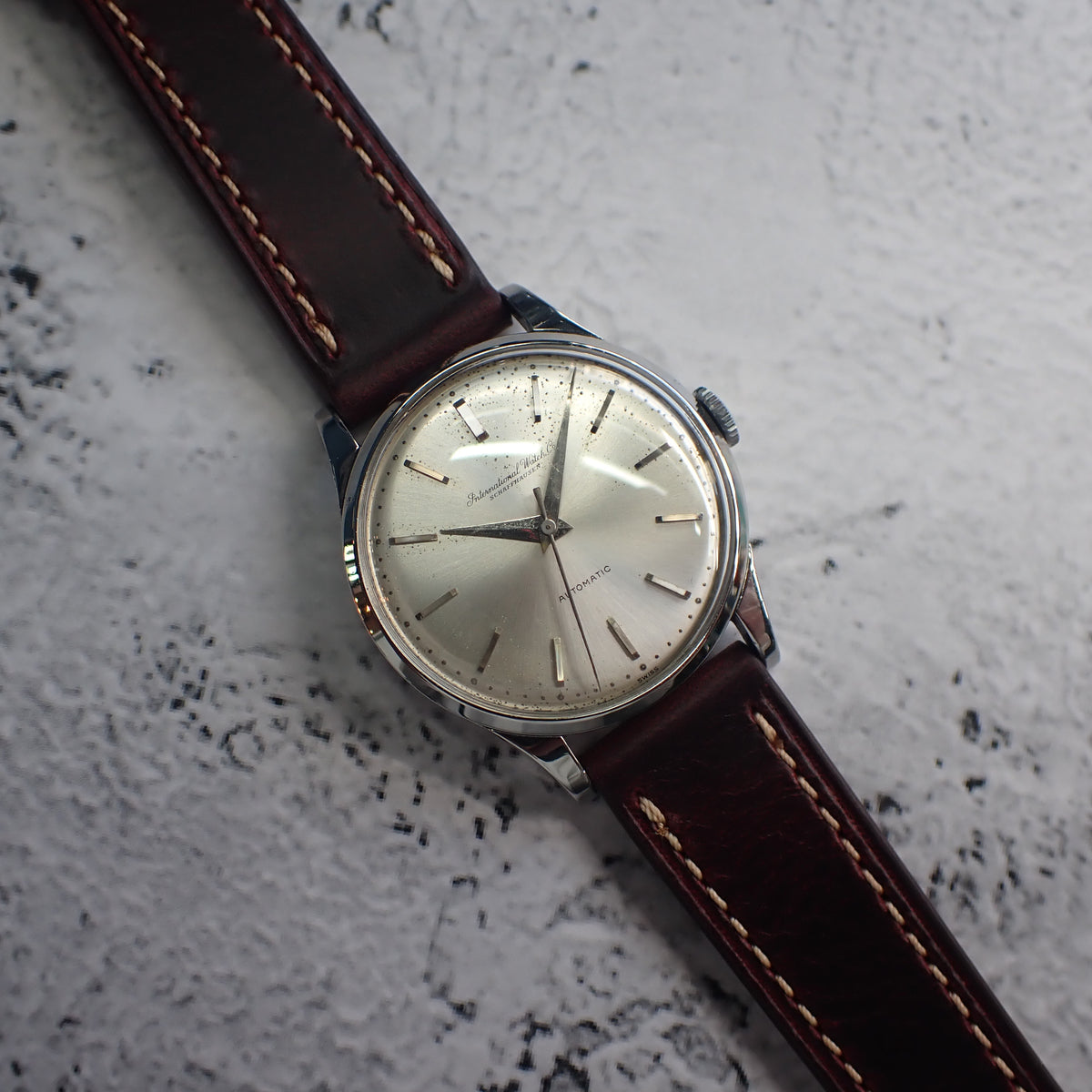 IWC オールドインター Cal.C.852 自動巻 56年製 – matsunotokeiten