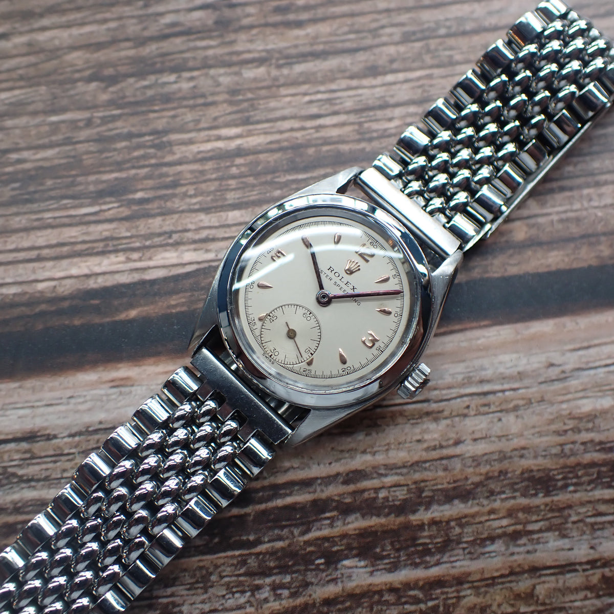 RSW ref.6020.BS.L1.1.00 腕時計 Rolex ロレックス オイスタースピードキング Ref.6020 手巻 62年製