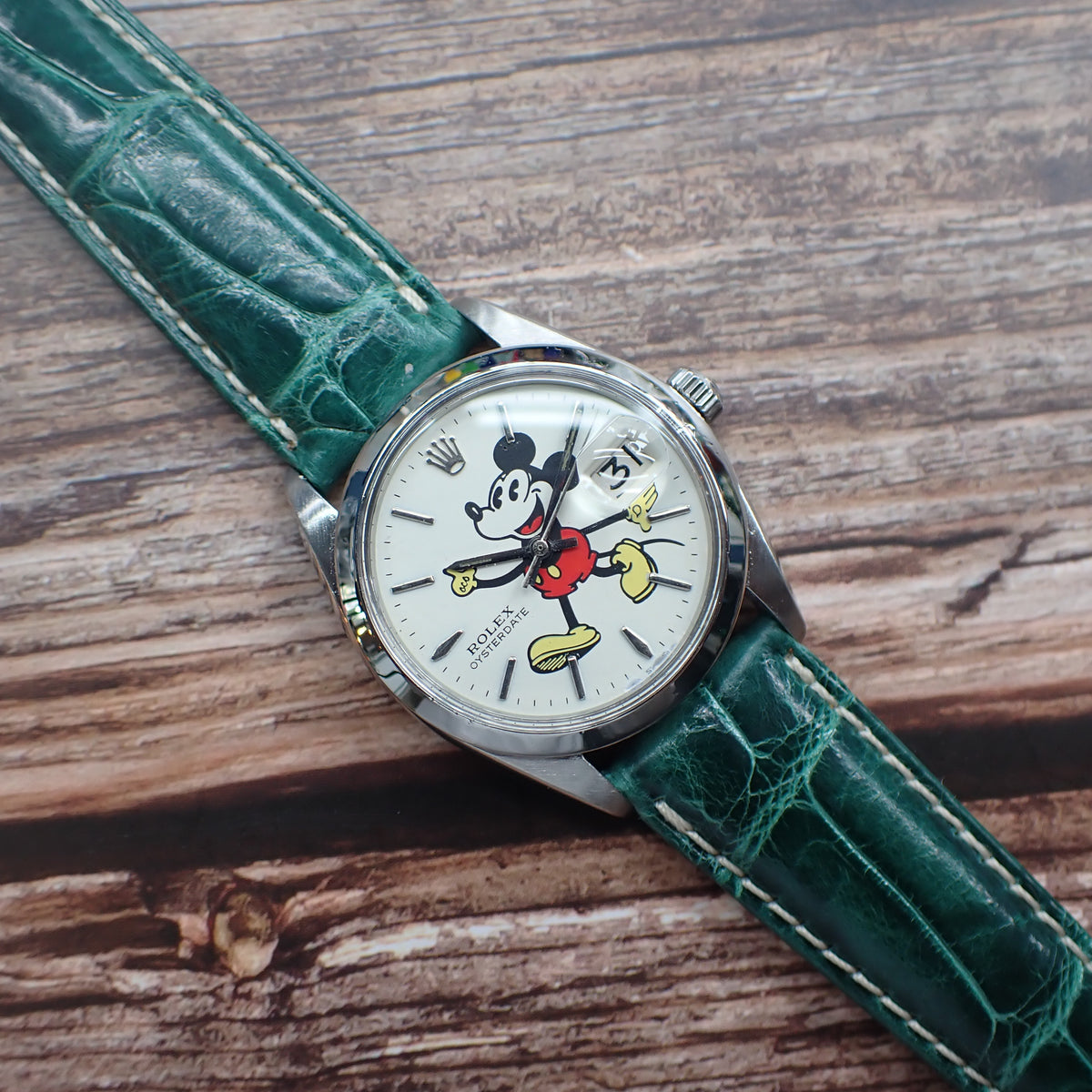 Rolex ロレックス オイスターデイト Ref.6694 手巻 60年代製 ミッキー