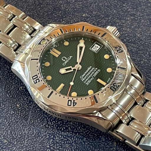 OMEGA オメガ シーマスター 自動巻 ジャックマイヨール 96年限定