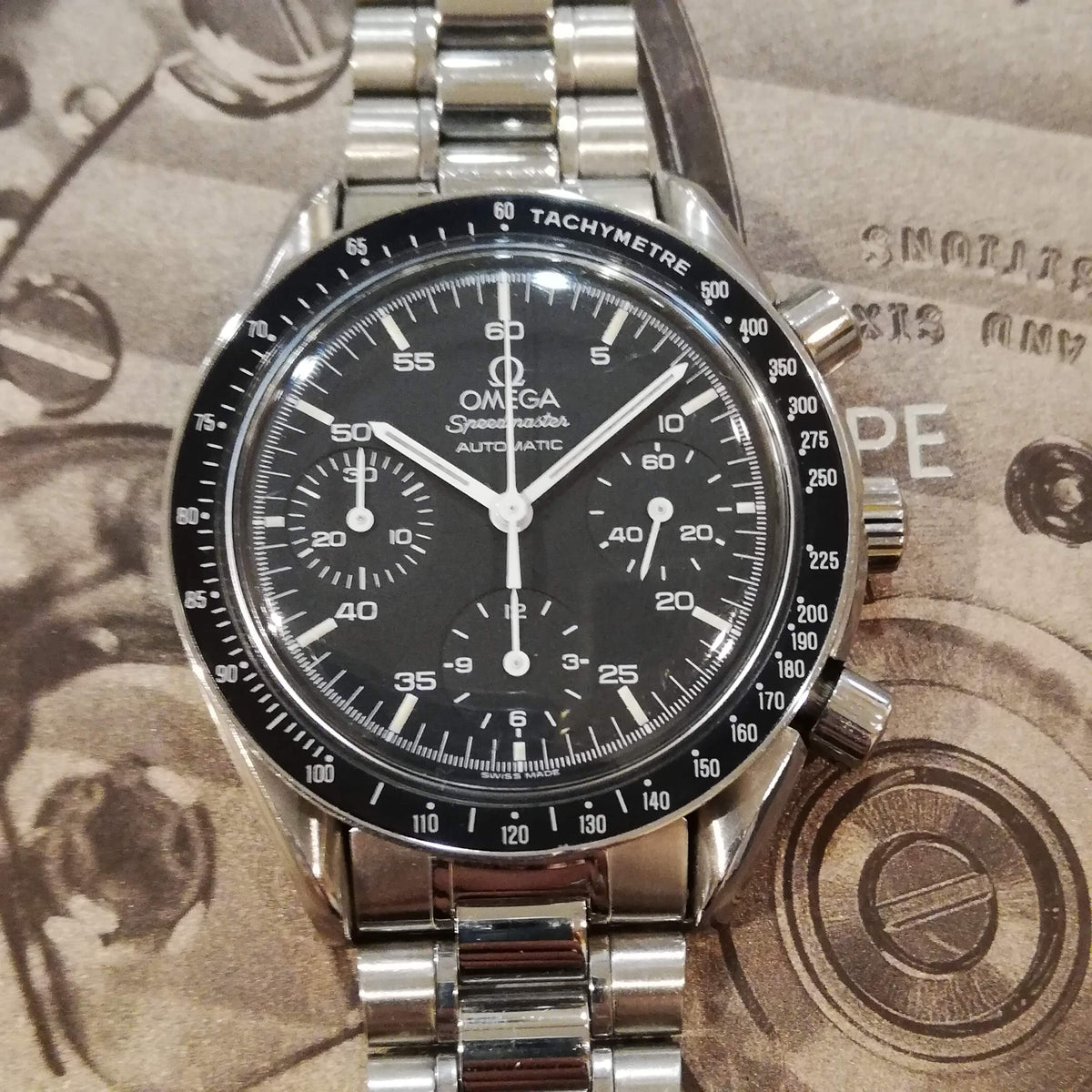 OMEGA オメガ スピードマスター 自動巻 – matsunotokeiten