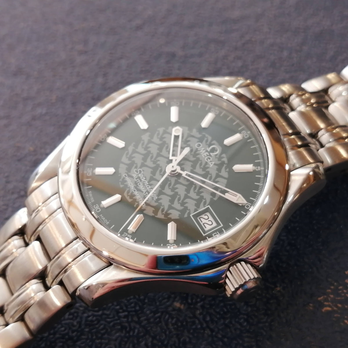 OMEGA オメガ シーマスター ジャック・マイヨール限定 98年製 自動巻