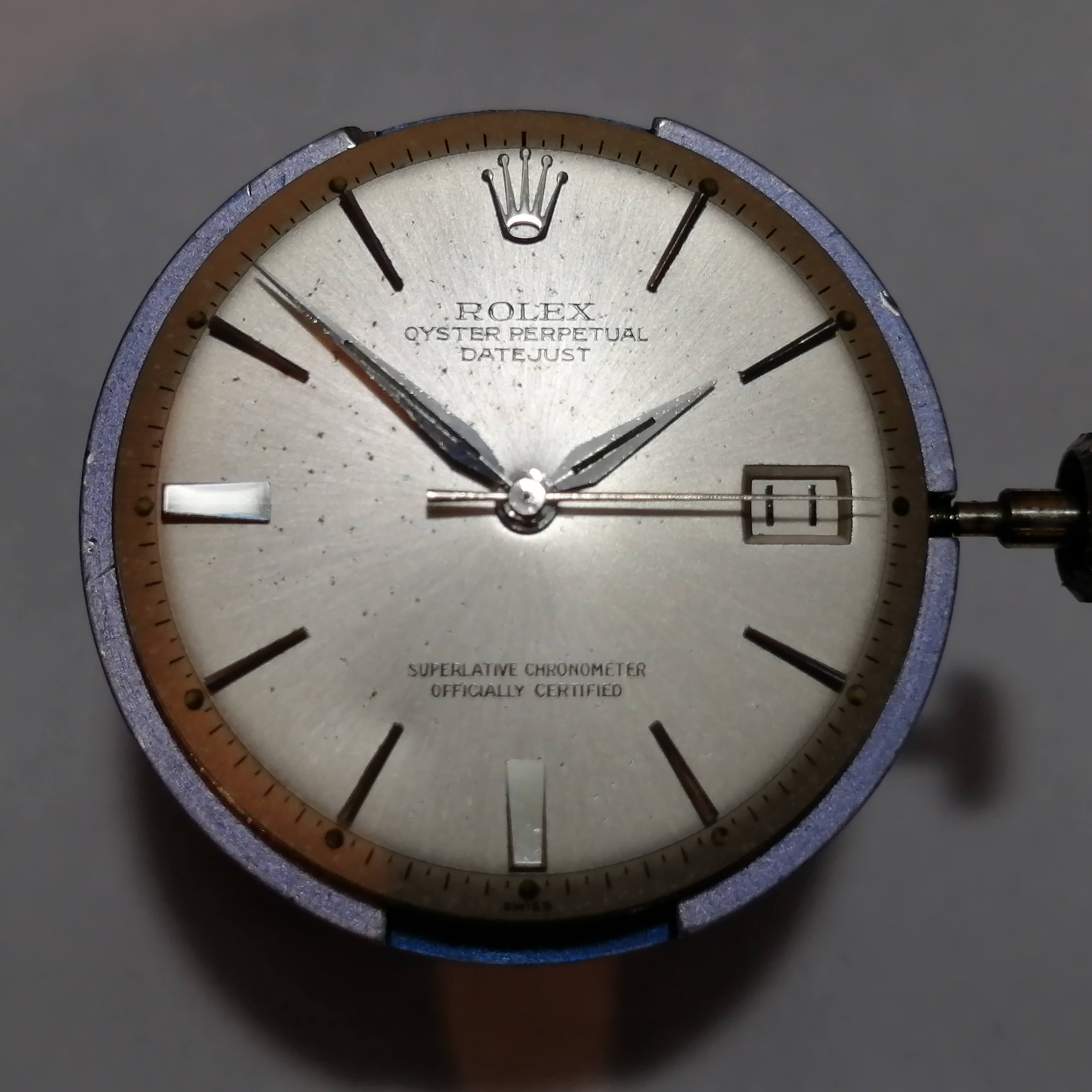 ROLEX DATE JUST CAL.1560 Rolex Datejust overhaul 