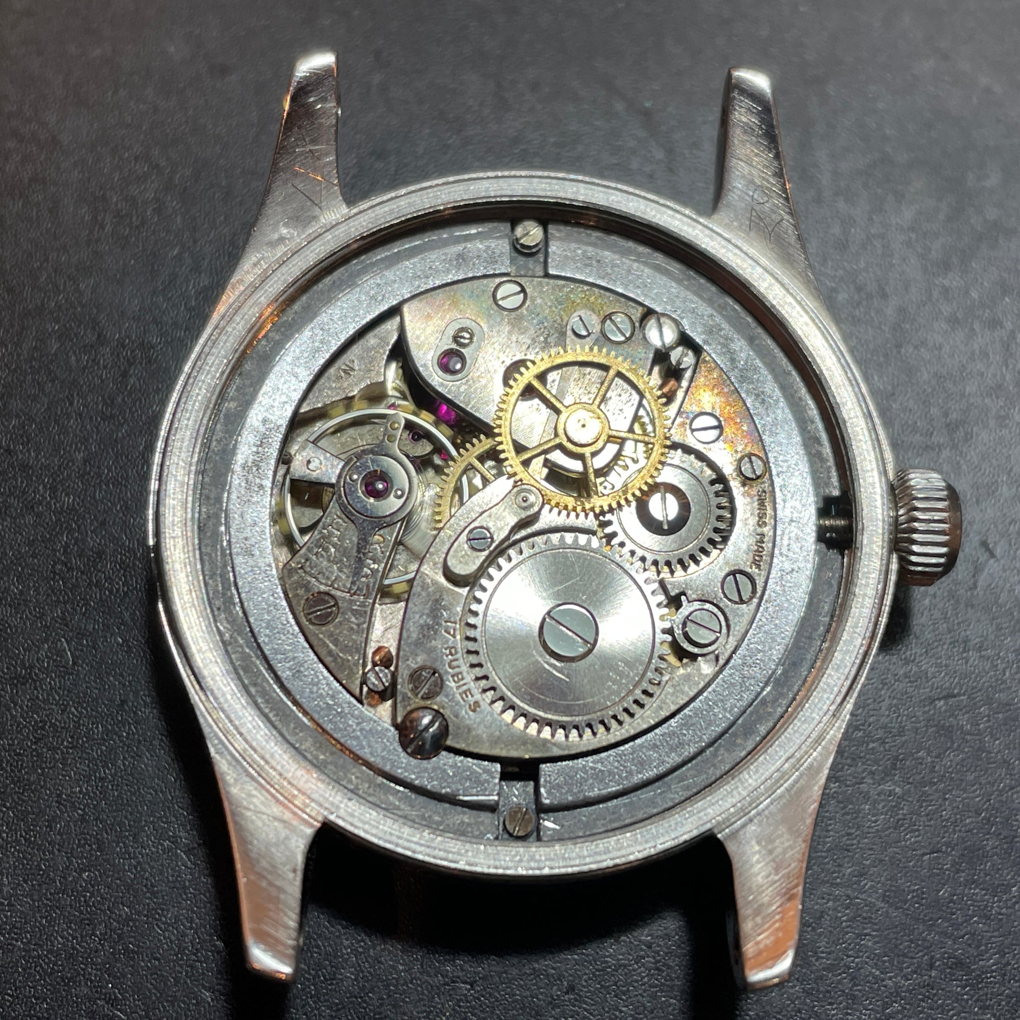 Oyster Watch Co オイスター・ウォッチ ソーラーアクア 手巻 40~50年代製