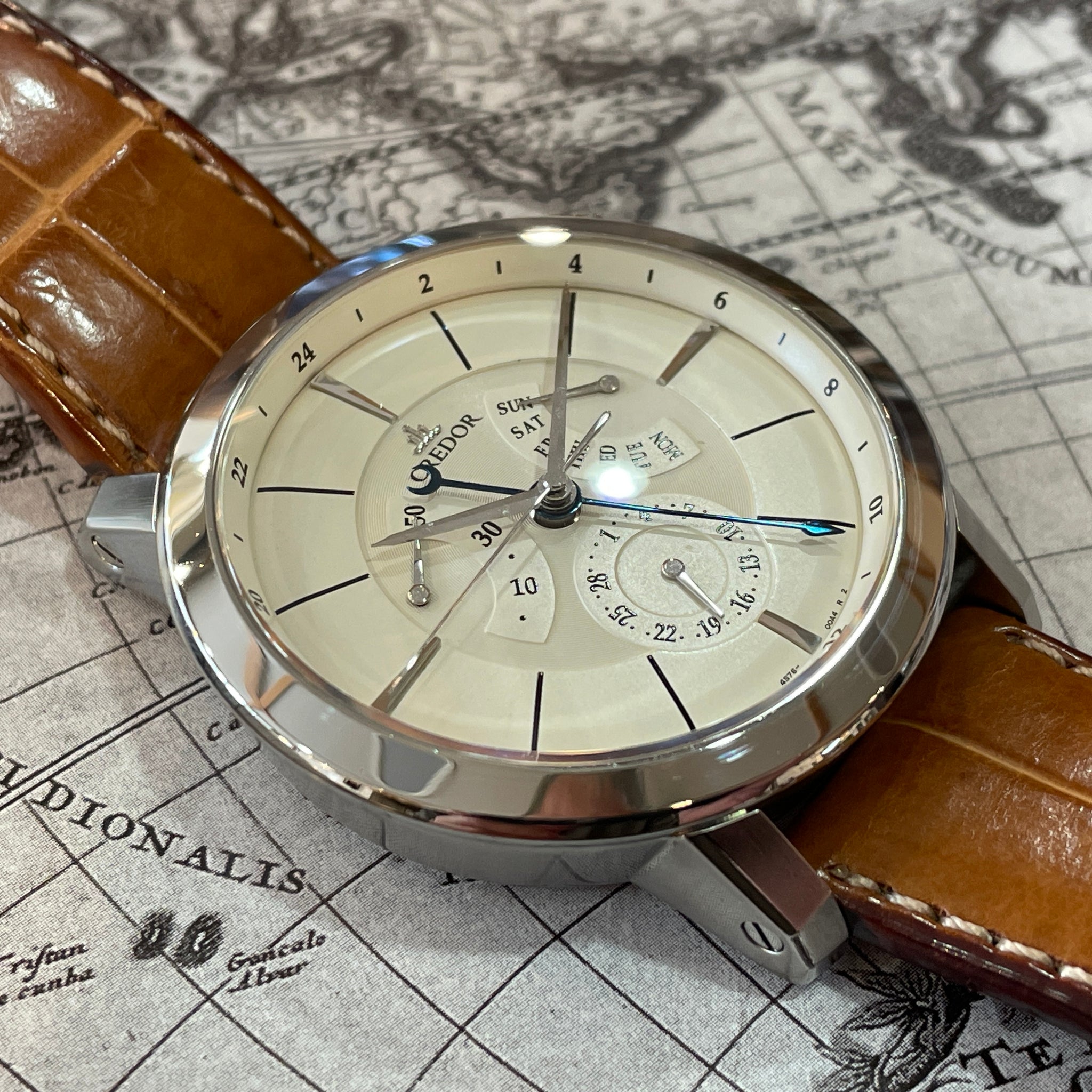 SEIKO セイコー CREDOR クレドール ノード パワーリザーブ デイデイト 自動巻