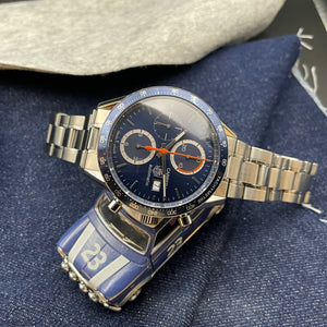 TAG HEUER タグ・ホイヤー カレラ クロノグラフ ダークブルー 自動巻