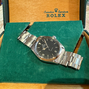 Rolex ロレックス エクスプローラーⅠリダンダイアル Ref.5500 70年製 自動巻