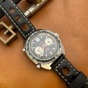 HEUER ホイヤー AUTAVIA オータヴィア クロノグラフ Cal.12 自動巻 70年代製