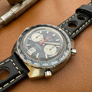 HEUER ホイヤー AUTAVIA オータヴィア クロノグラフ Cal.12 自動巻 70年代製