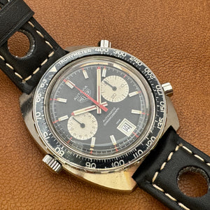 HEUER ホイヤー AUTAVIA オータヴィア クロノグラフ Cal.12 自動巻 70年代製