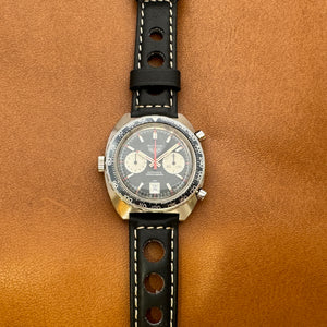 HEUER ホイヤー AUTAVIA オータヴィア クロノグラフ Cal.12 自動巻 70年代製