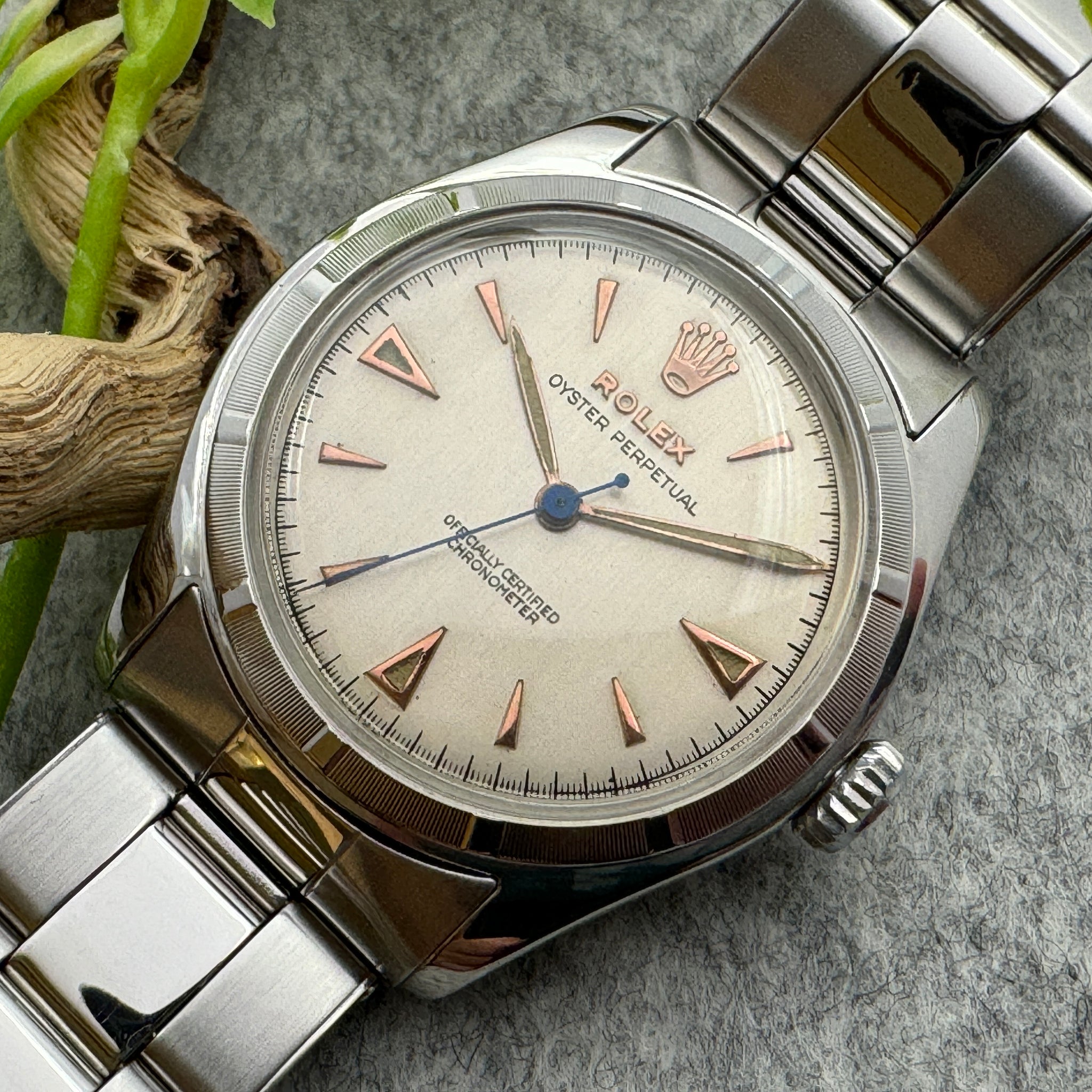 Rolex ロレックス オイスターパーペチュアル バブルバック Ref.6107 自動巻 51年製 USエクステンションブレス