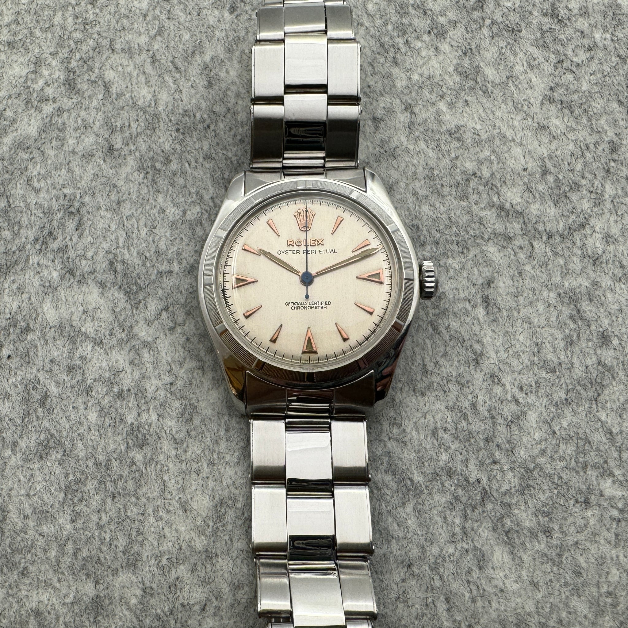 Rolex ロレックス オイスターパーペチュアル バブルバック Ref.6107 自動巻 51年製 USエクステンションブレス