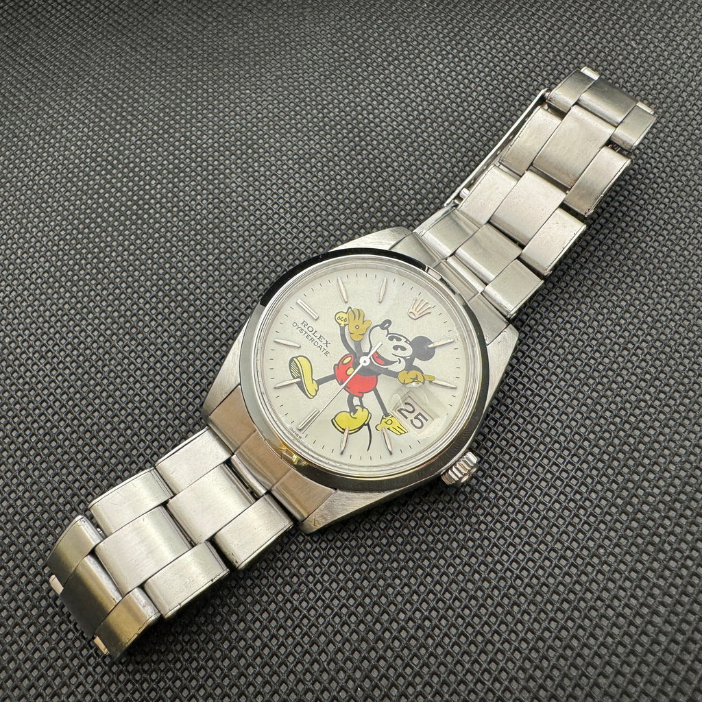 Rolex ロレックス オイスターデイト ミッキー リダンダイアル Ref.6694 手巻 69年製 委託品