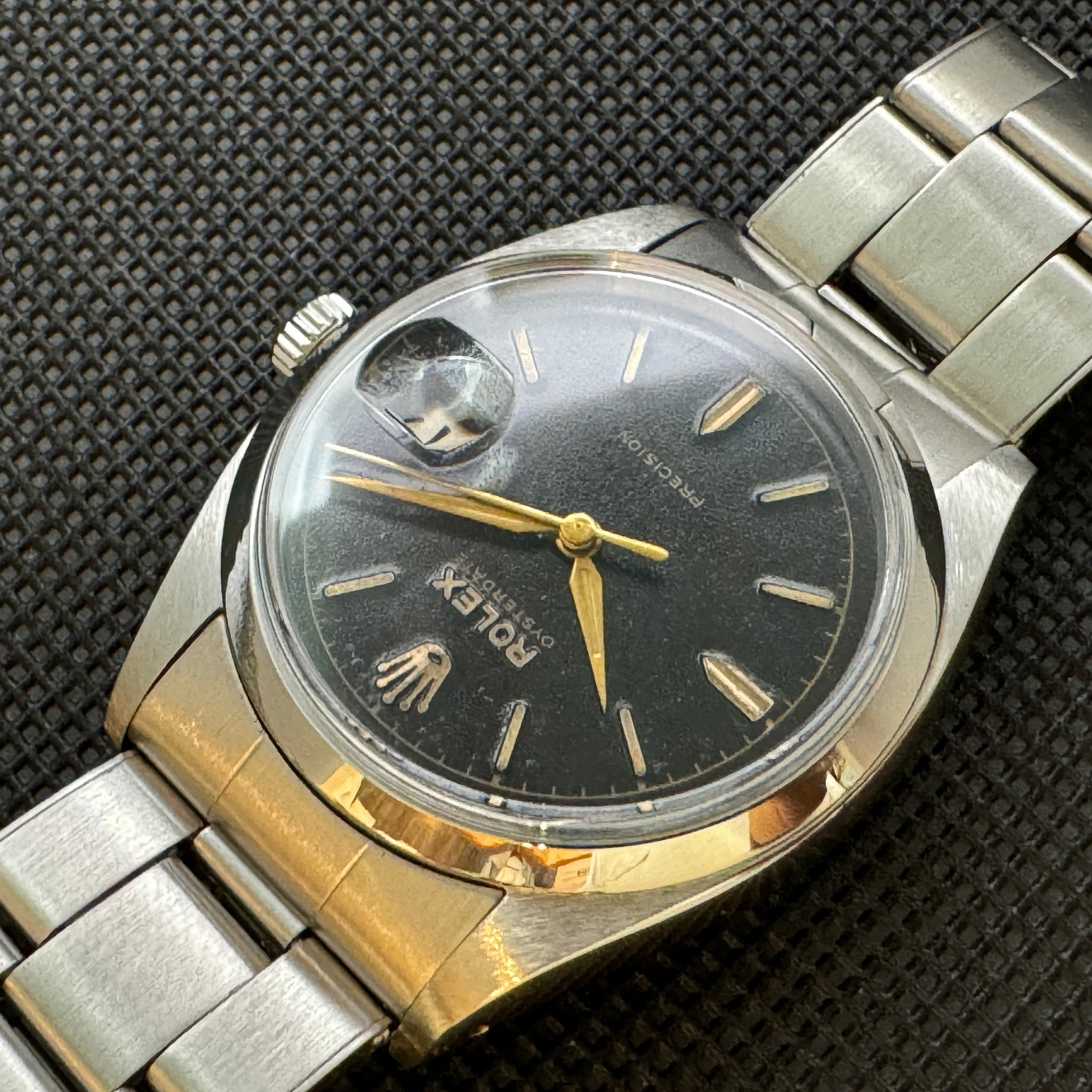 Rolex ロレックス オイスターデイト 赤黒デイト Ref.6494 手巻 57年製