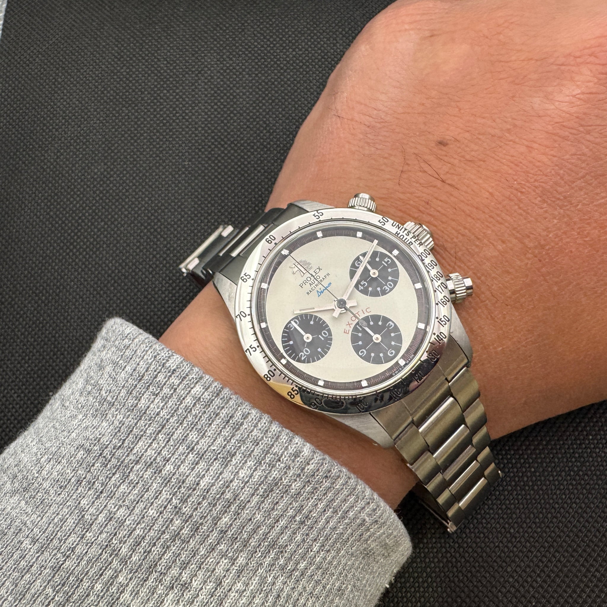 Pro Lex Watch PRO-LEX プロレックス レーシングラフ ディーノ クロノグラフ 00年製 自動巻 委託品 – matsunotokeiten