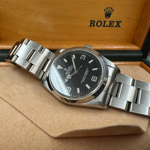 ROLEX ロレックス エクスプローラーⅠ Ref.14270 91年製 自動巻 横穴シングルトリチウム