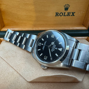 ROLEX ロレックス エクスプローラーⅠ Ref.14270 91年製 自動巻 横穴シングルトリチウム