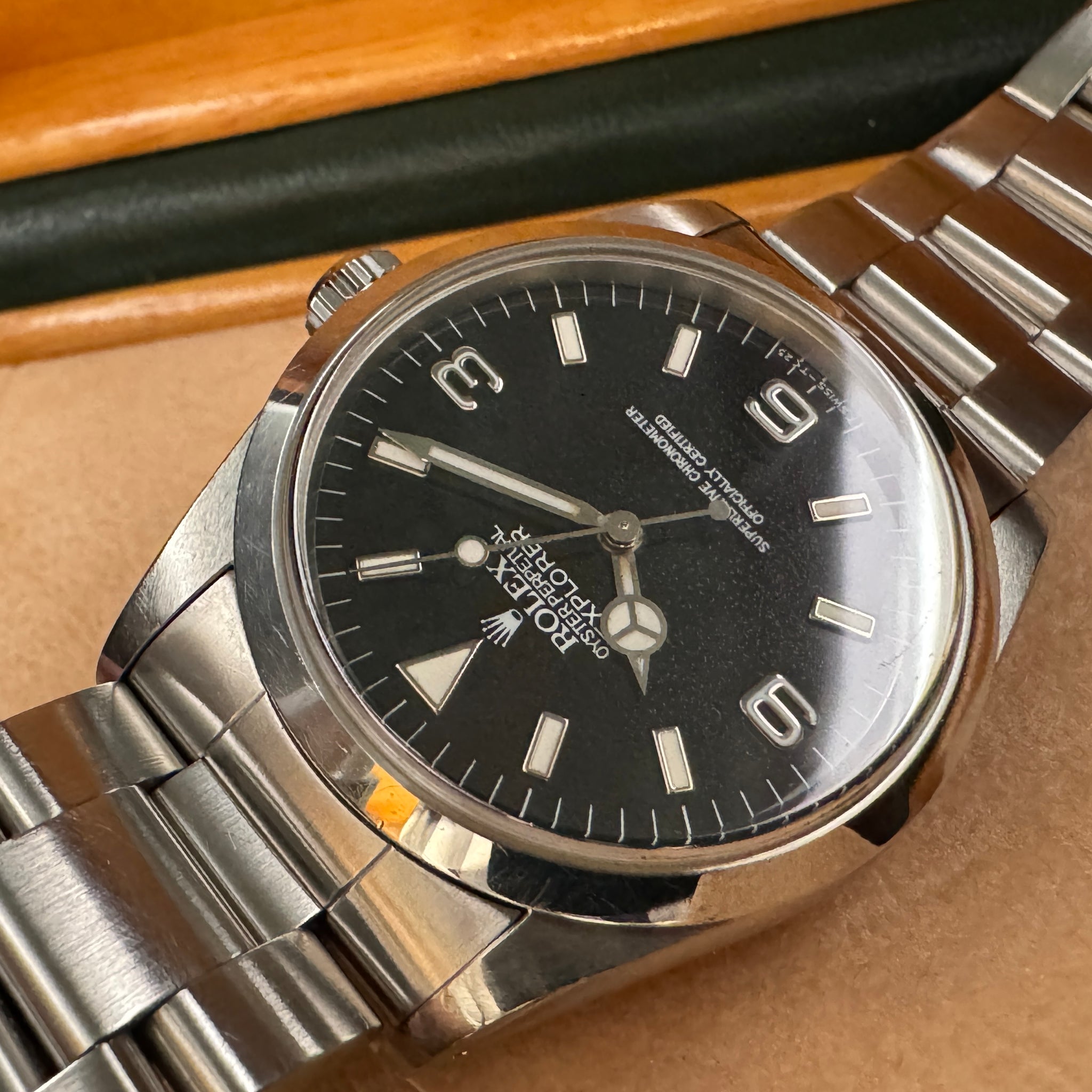 ROLEX ロレックス エクスプローラーⅠ Ref.14270 91年製 自動巻 横穴シングルトリチウム