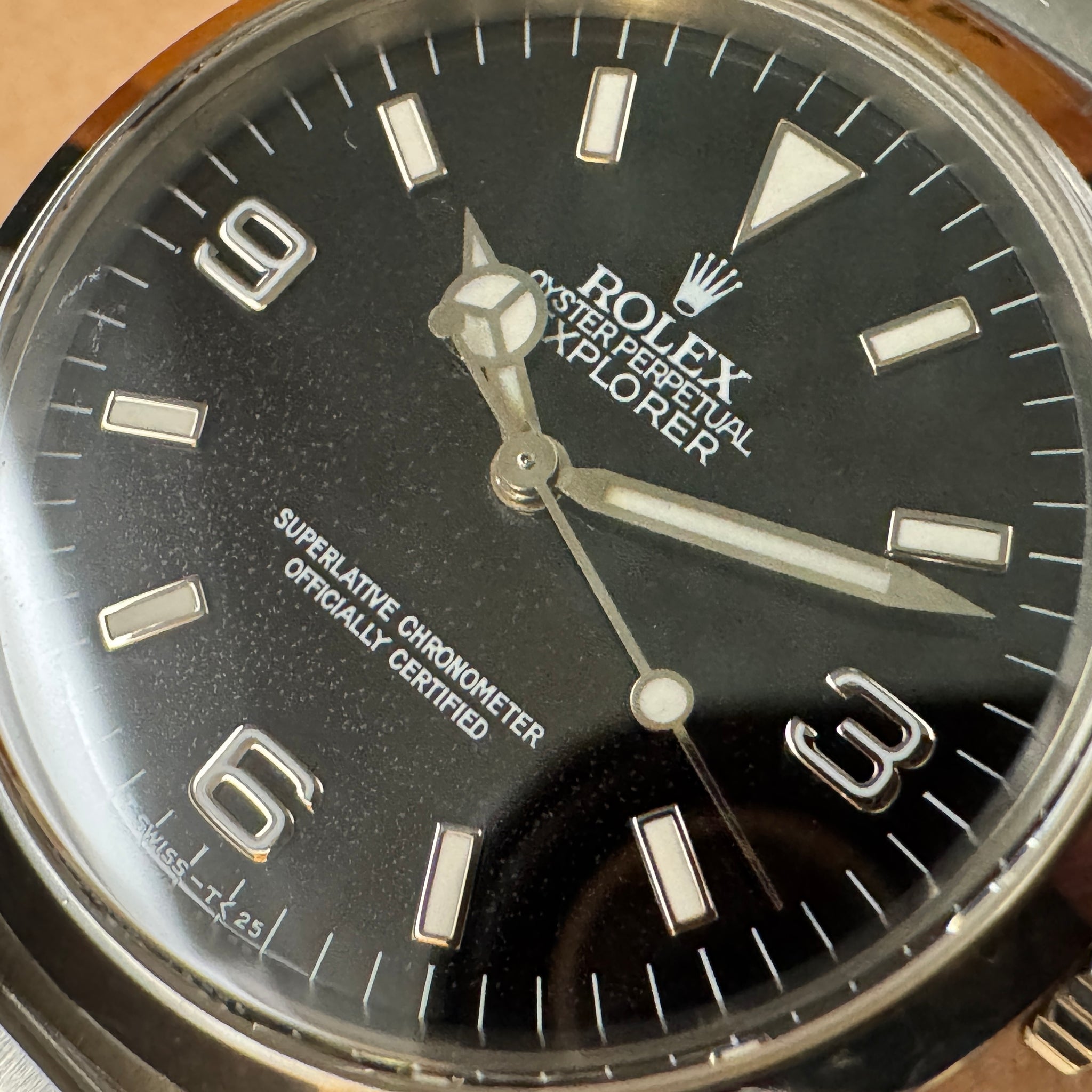 ROLEX ロレックス エクスプローラーⅠ Ref.14270 91年製 自動巻 横穴シングルトリチウム