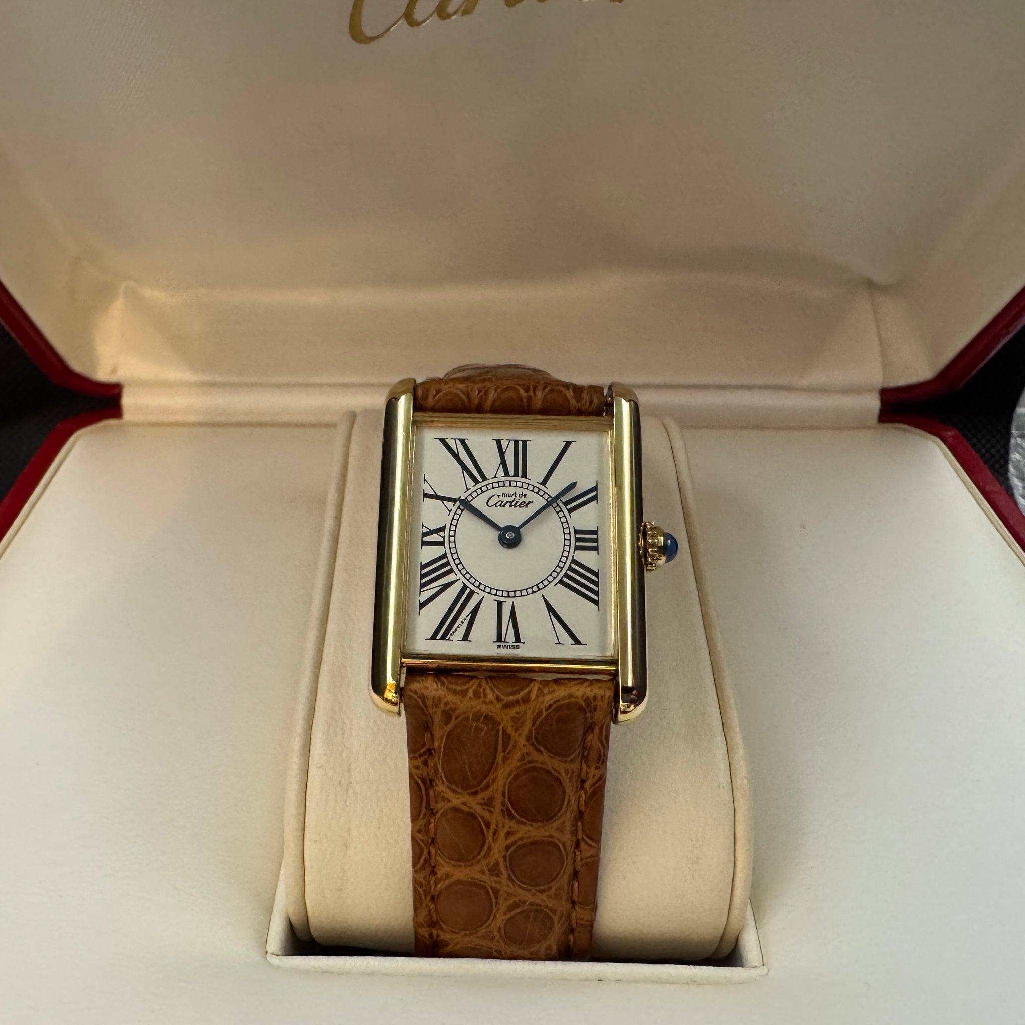 Cartier カルティエ タンク オパラン Ref.590005 LM クオーツ