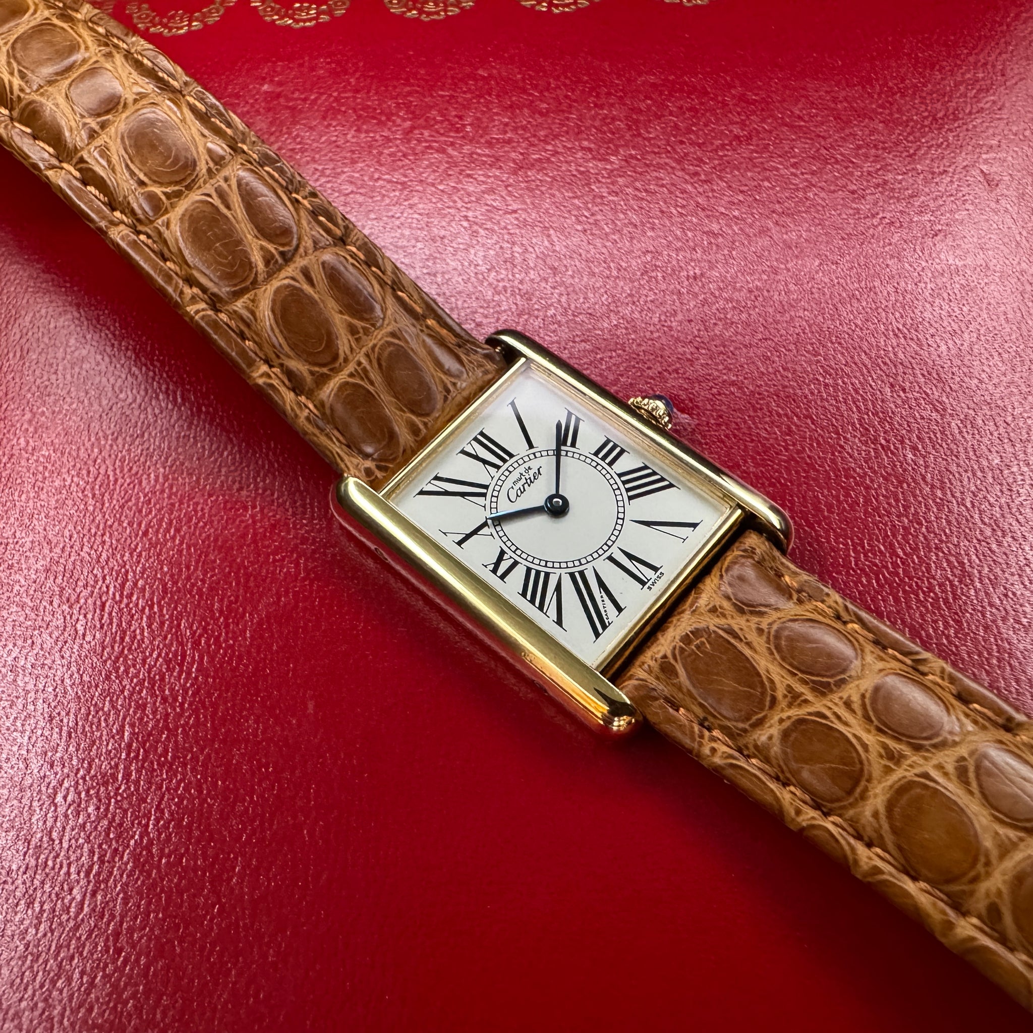 Cartier カルティエ タンク オパラン Ref.590005 LM クオーツ