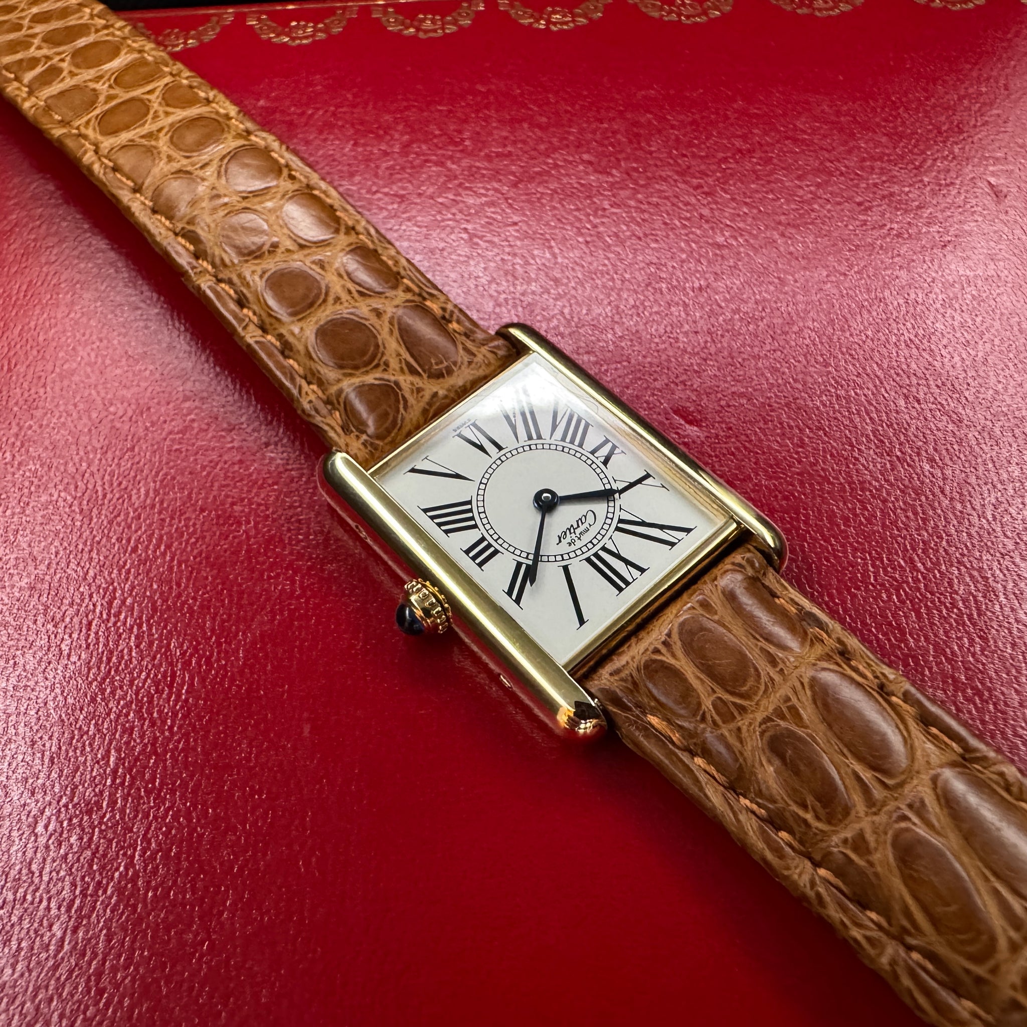 Cartier カルティエ タンク オパラン Ref.590005 LM クオーツ