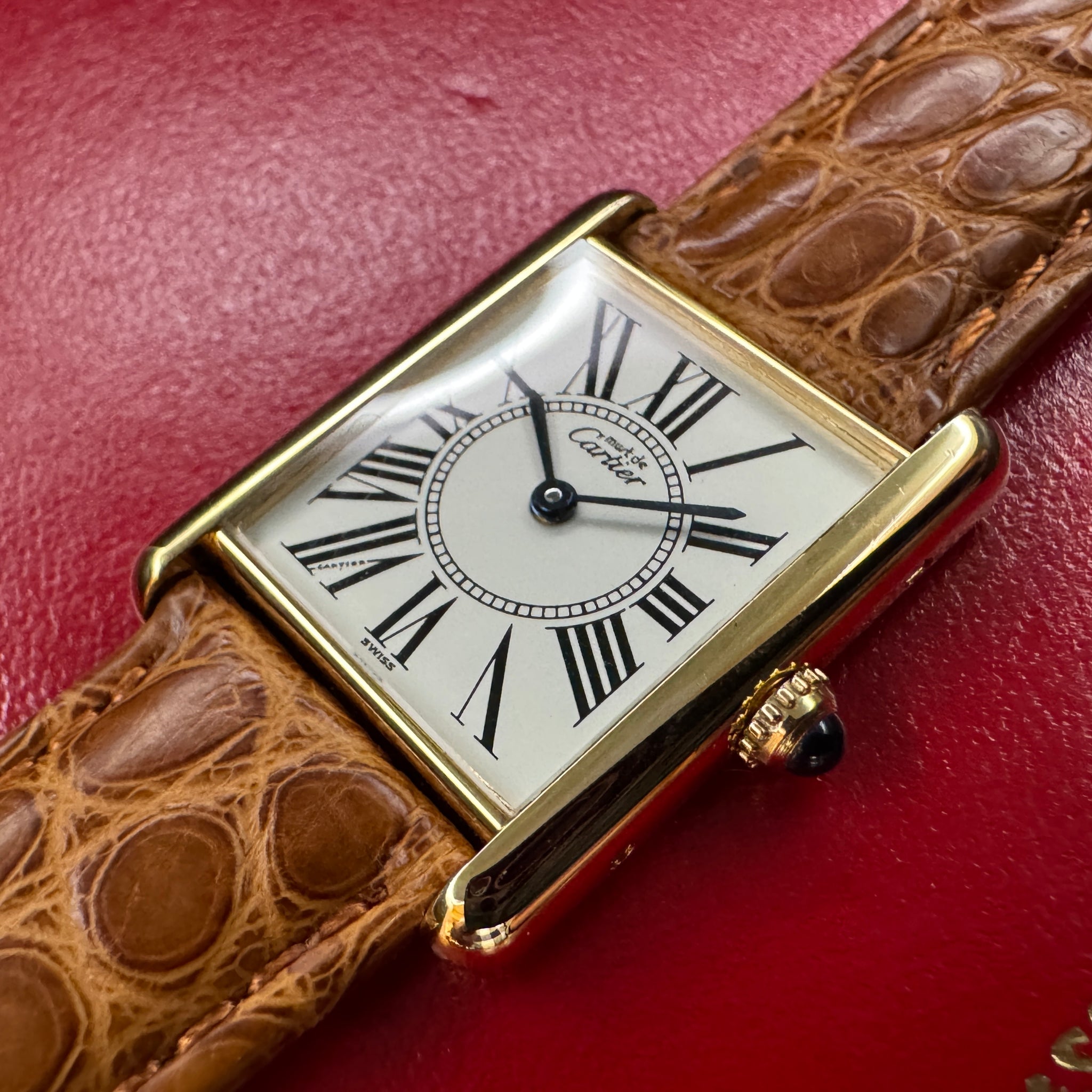 Cartier カルティエ タンク オパラン Ref.590005 LM クオーツ