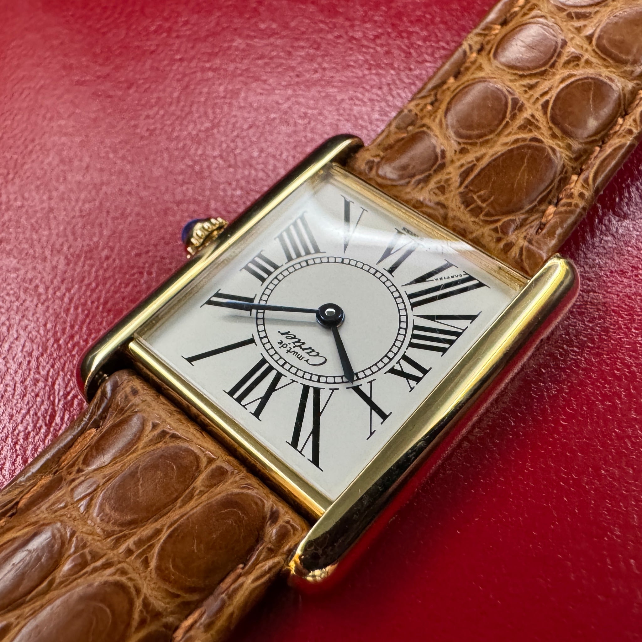 Cartier カルティエ タンク オパラン Ref.590005 LM クオーツ