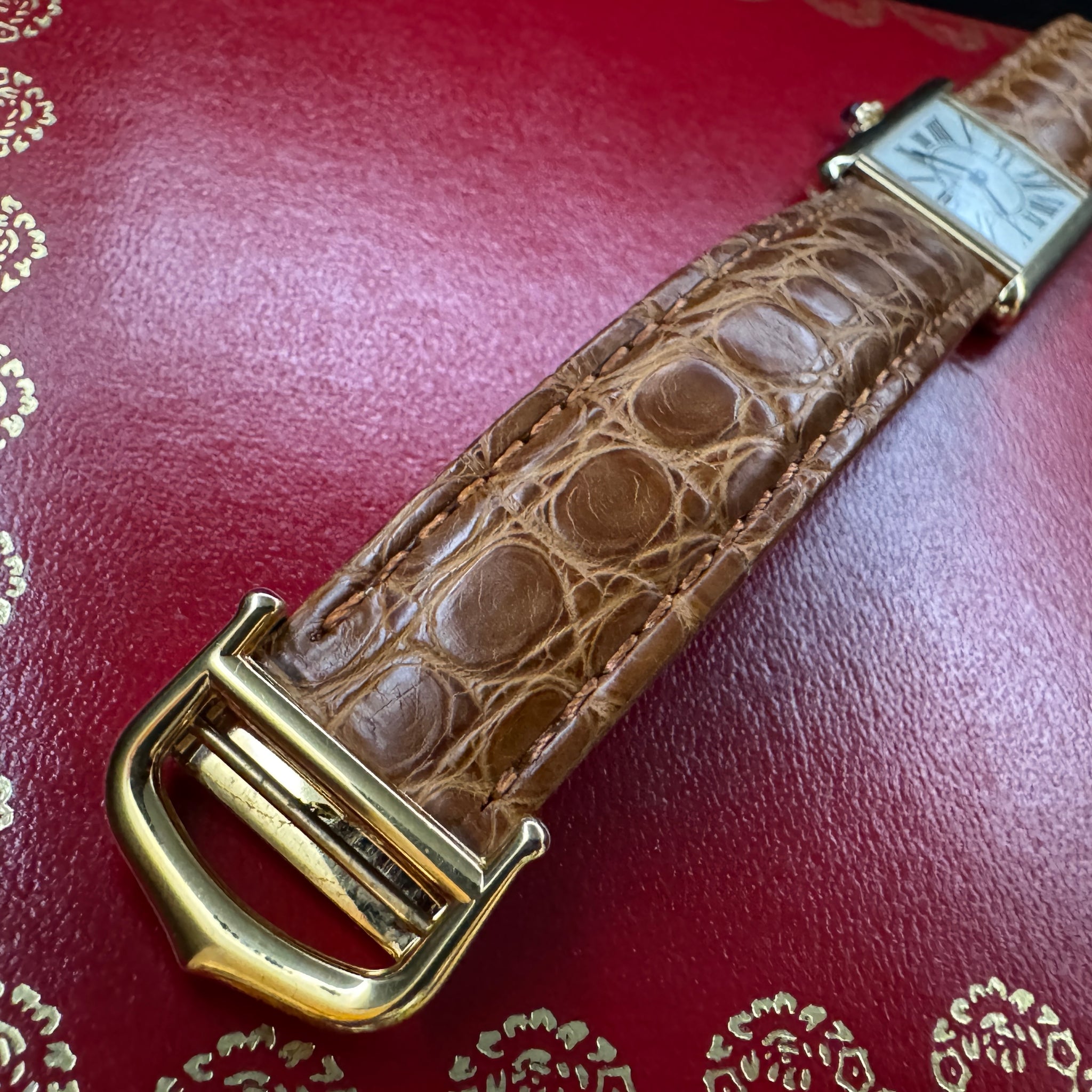 Cartier カルティエ タンク オパラン Ref.590005 LM クオーツ