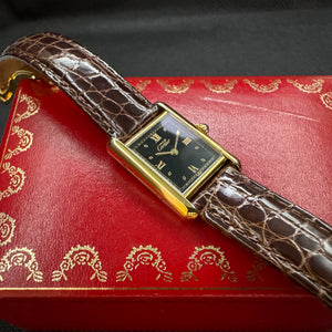Cartier カルティエ タンク ブラック Ref.5057001 SM クオーツ