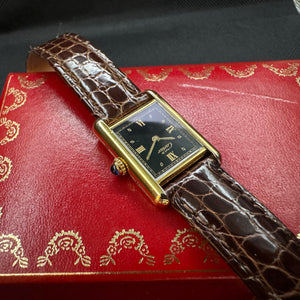 Cartier カルティエ タンク ブラック Ref.5057001 SM クオーツ