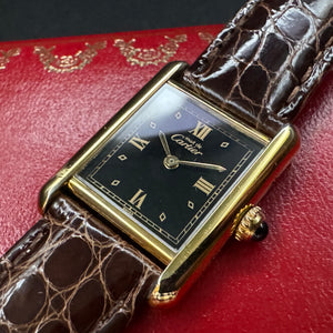 Cartier カルティエ タンク ブラック Ref.5057001 SM クオーツ