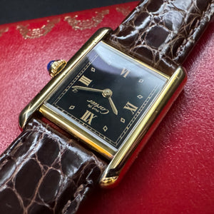 Cartier カルティエ タンク ブラック Ref.5057001 SM クオーツ