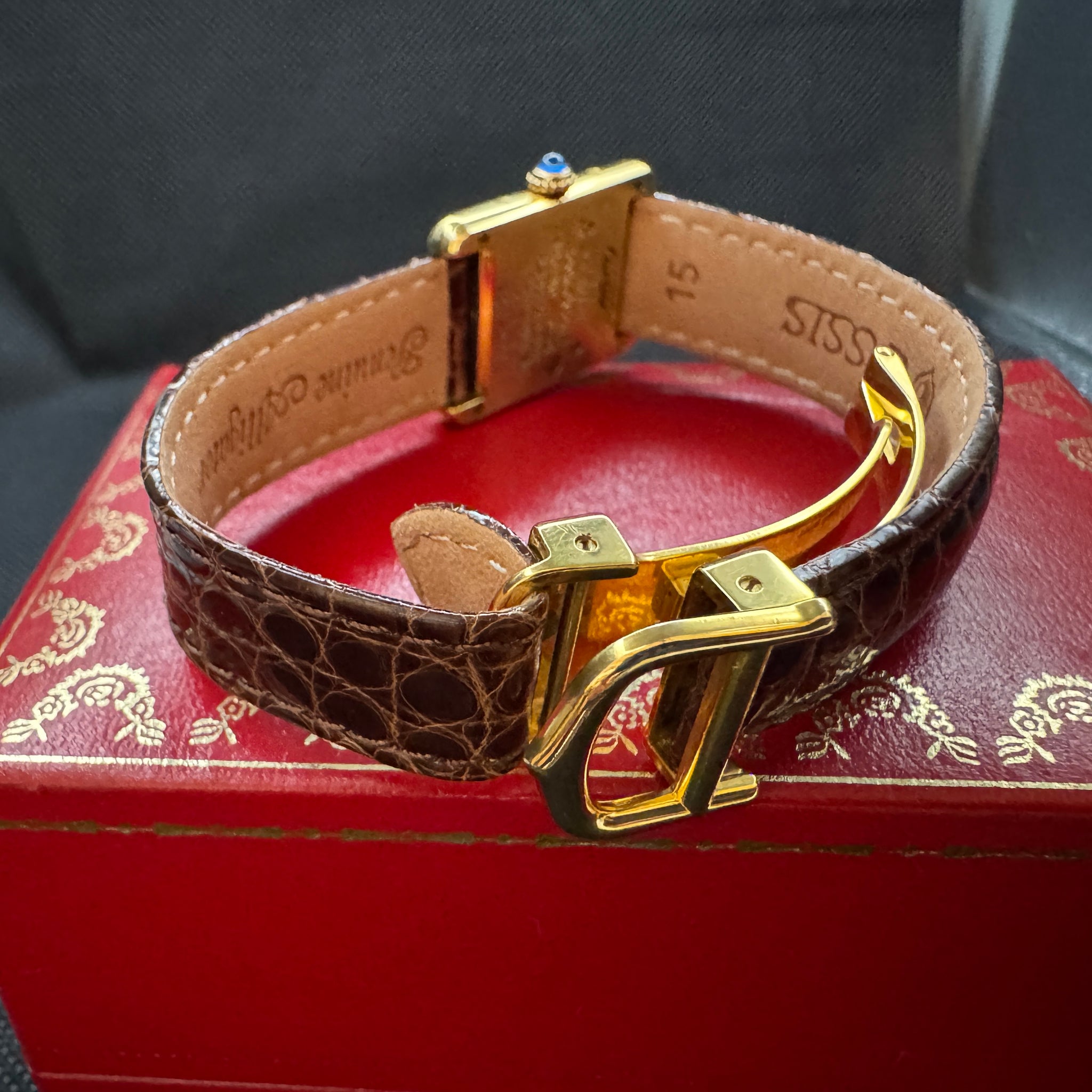 Cartier カルティエ タンク ブラック Ref.5057001 SM クオーツ