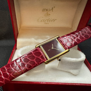 Cartier カルティエ タンク ボルドー Ref.33411 SM クオーツ