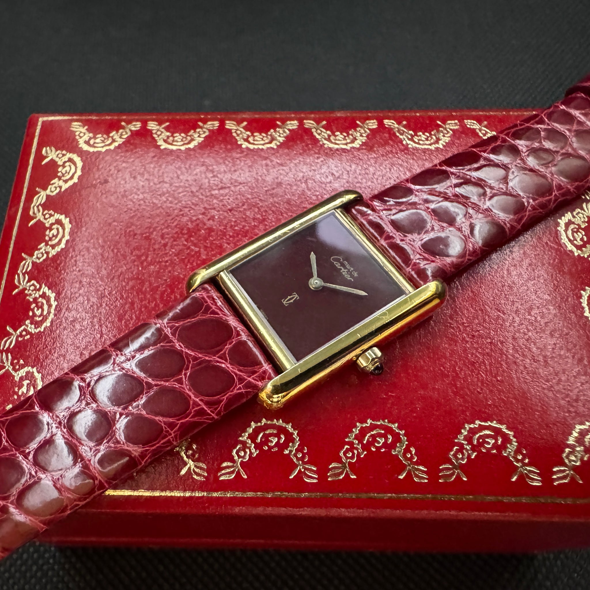 Cartier カルティエ タンク ボルドー Ref.33411 SM クオーツ