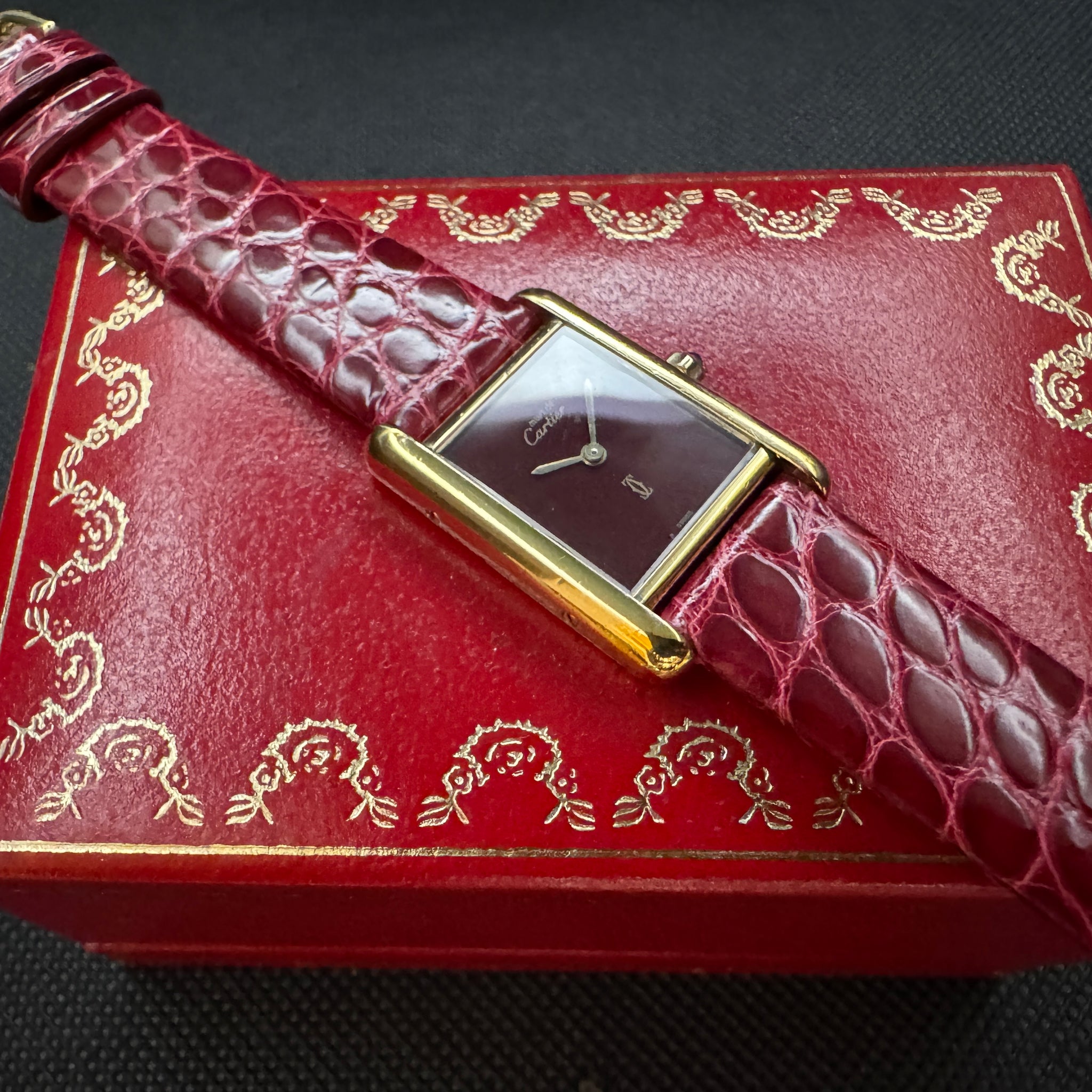Cartier カルティエ タンク ボルドー Ref.33411 SM クオーツ