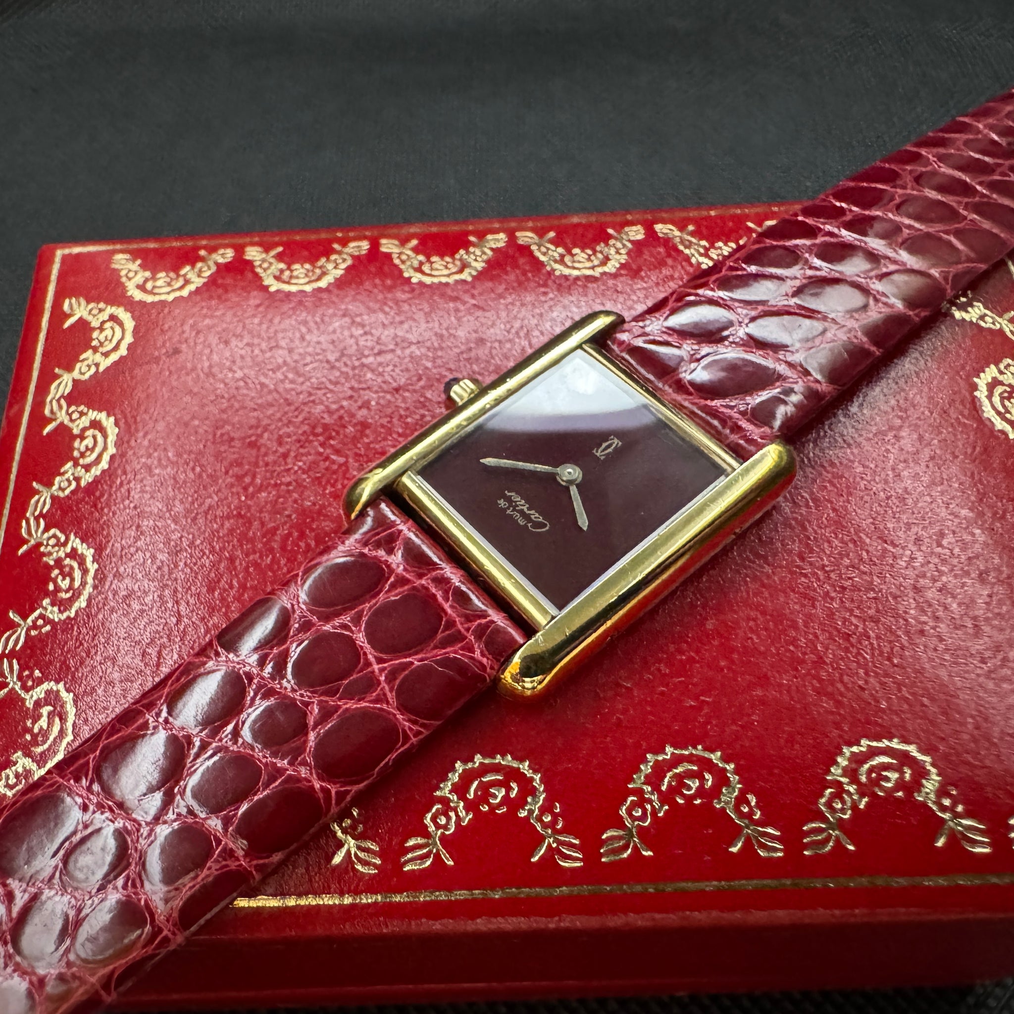 Cartier カルティエ タンク ボルドー Ref.33411 SM クオーツ