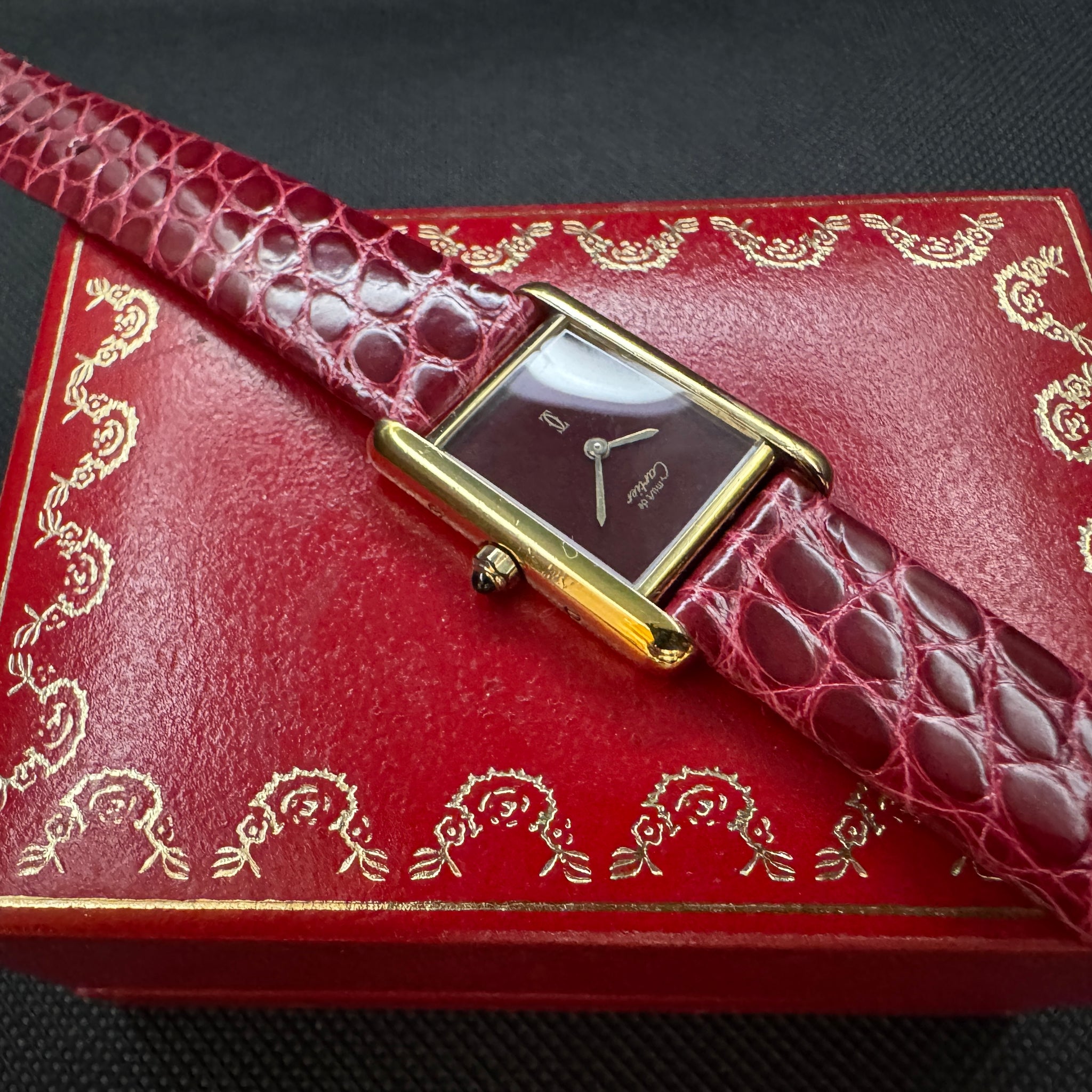 Cartier カルティエ タンク ボルドー Ref.33411 SM クオーツ