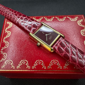 Cartier カルティエ タンク ボルドー Ref.33411 SM クオーツ