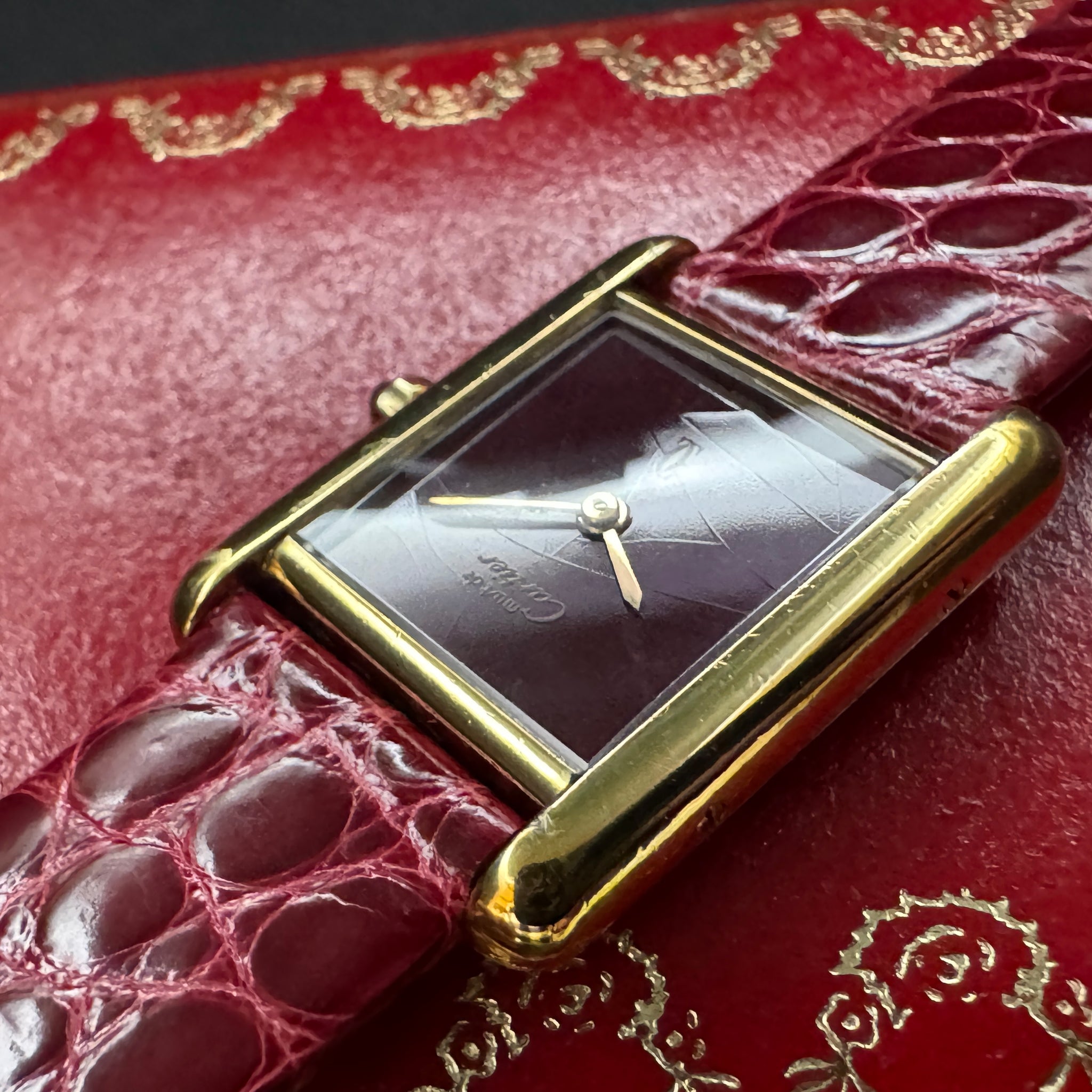 Cartier カルティエ タンク ボルドー Ref.33411 SM クオーツ