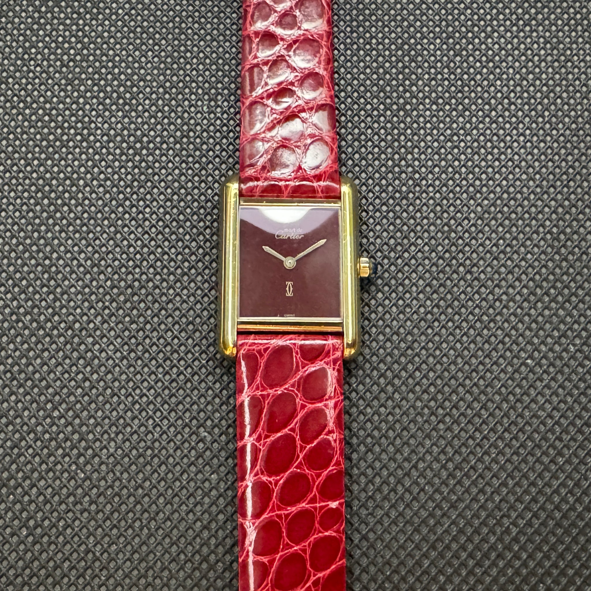 Cartier カルティエ タンク ボルドー Ref.33411 SM クオーツ